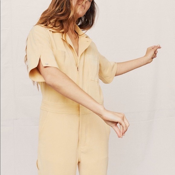 Christy Dawn Prem Jumper in Buttercup | Size L | NWOT - Picture 1 of 4